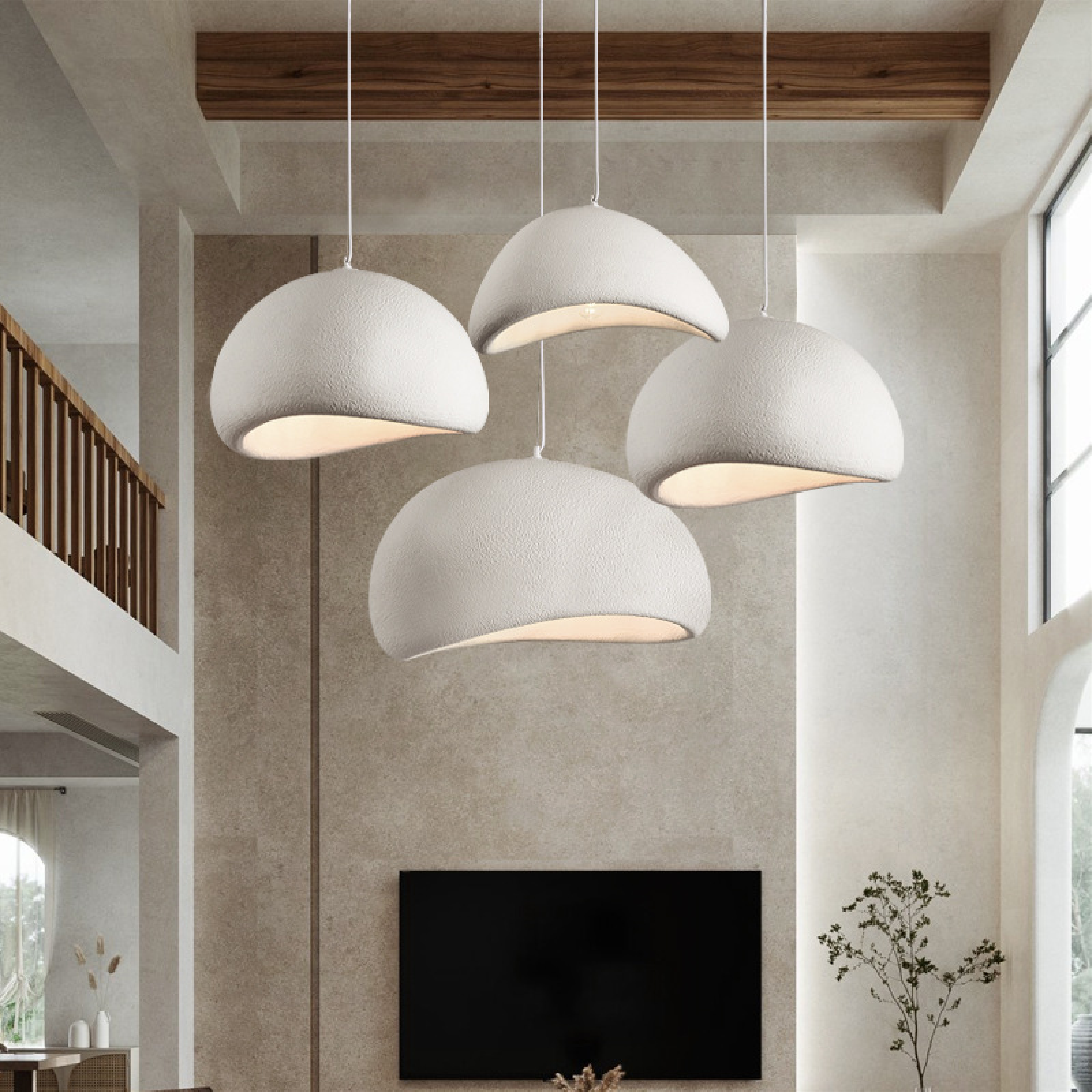 Lampada sospesa Wabi Sabi di Lumi