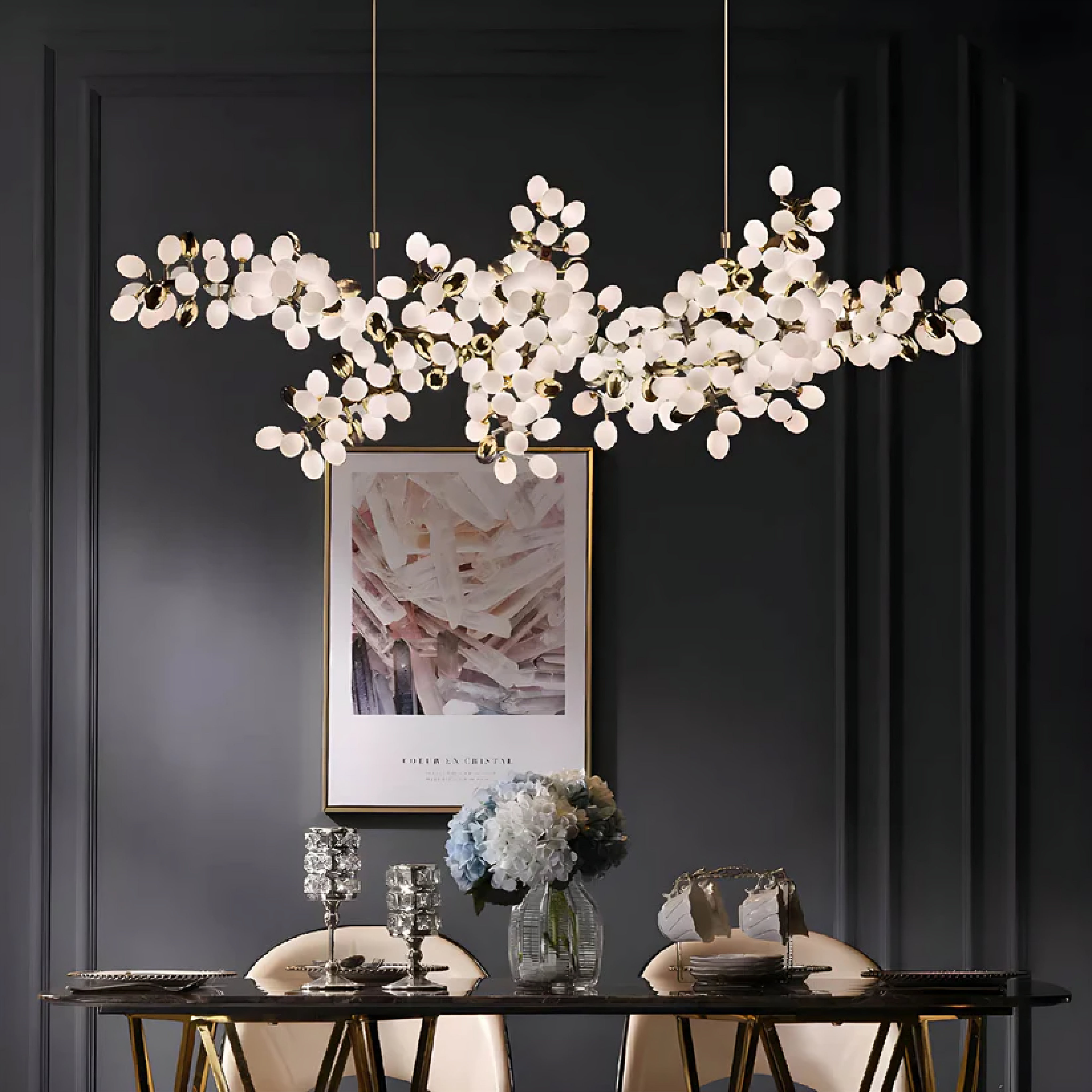 Lampadario Fleurida