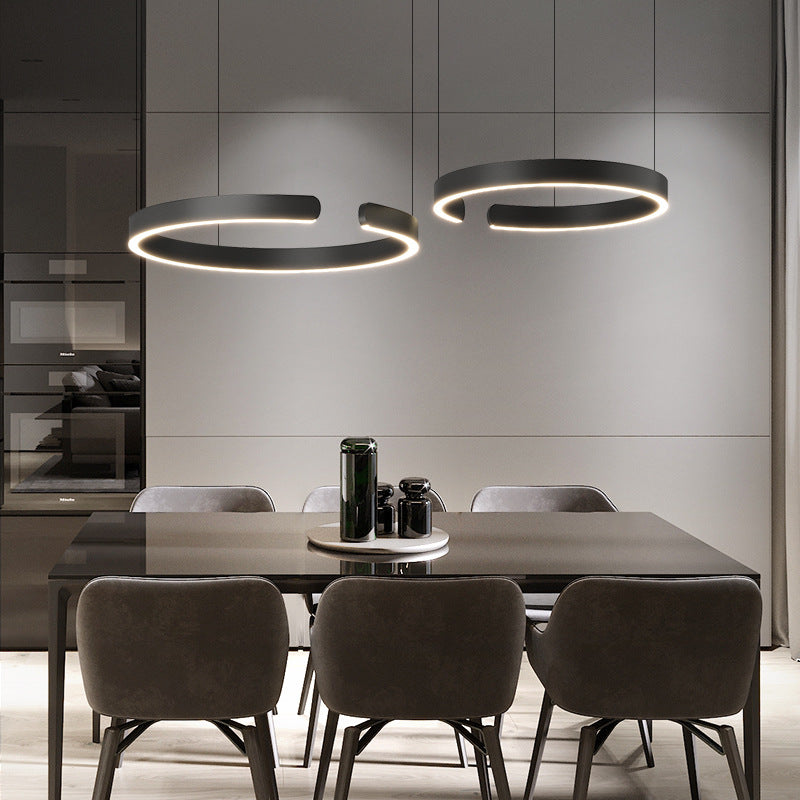 Lampada a sospensione ad anello Esthetica