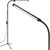 Lampada da terra LED regolabile 4 modalità di luce - Ideale per trucco, lettura, studio e creazione