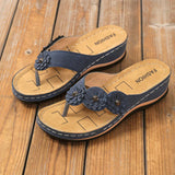 Leni | Sandali con Fiori Vintage