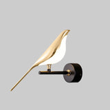 LumiBird - Lampada da parete LED scandinava con uccello