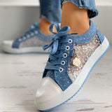 Maeva | Baskets casual in maglia