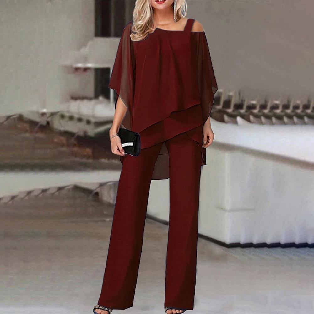 Combinaison à épaules froides pour femmes en noir - Mode élégante et style chic d