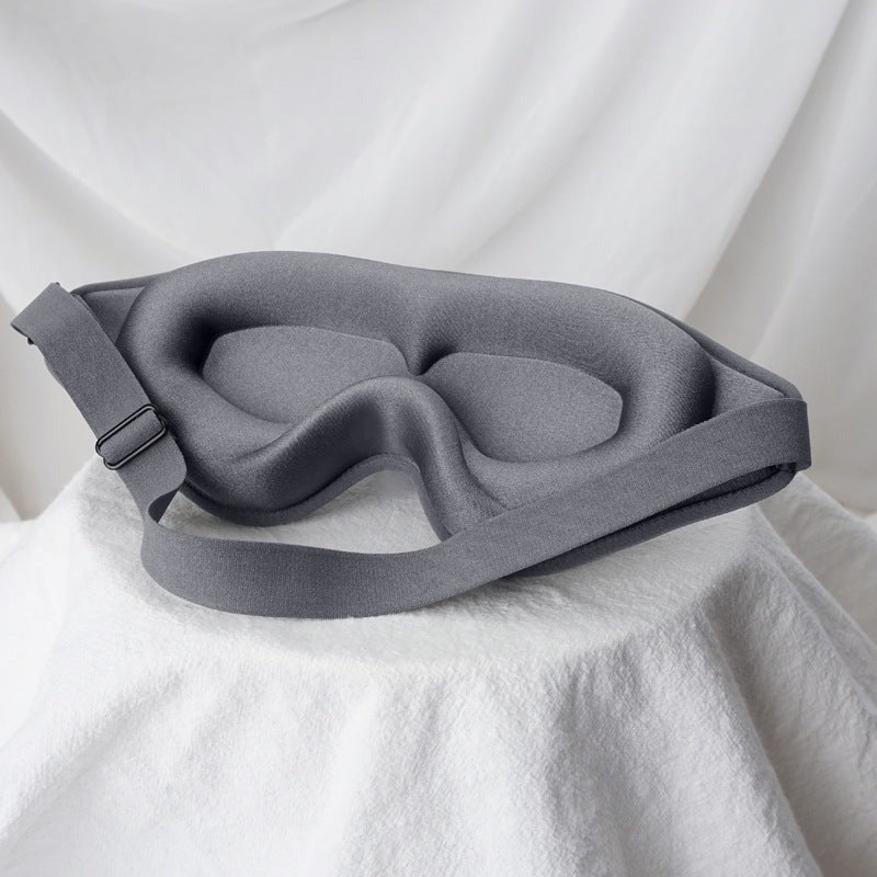 Masque de sommeil ComfySleep Gris - Confort optimal pour dormir sur le côté t