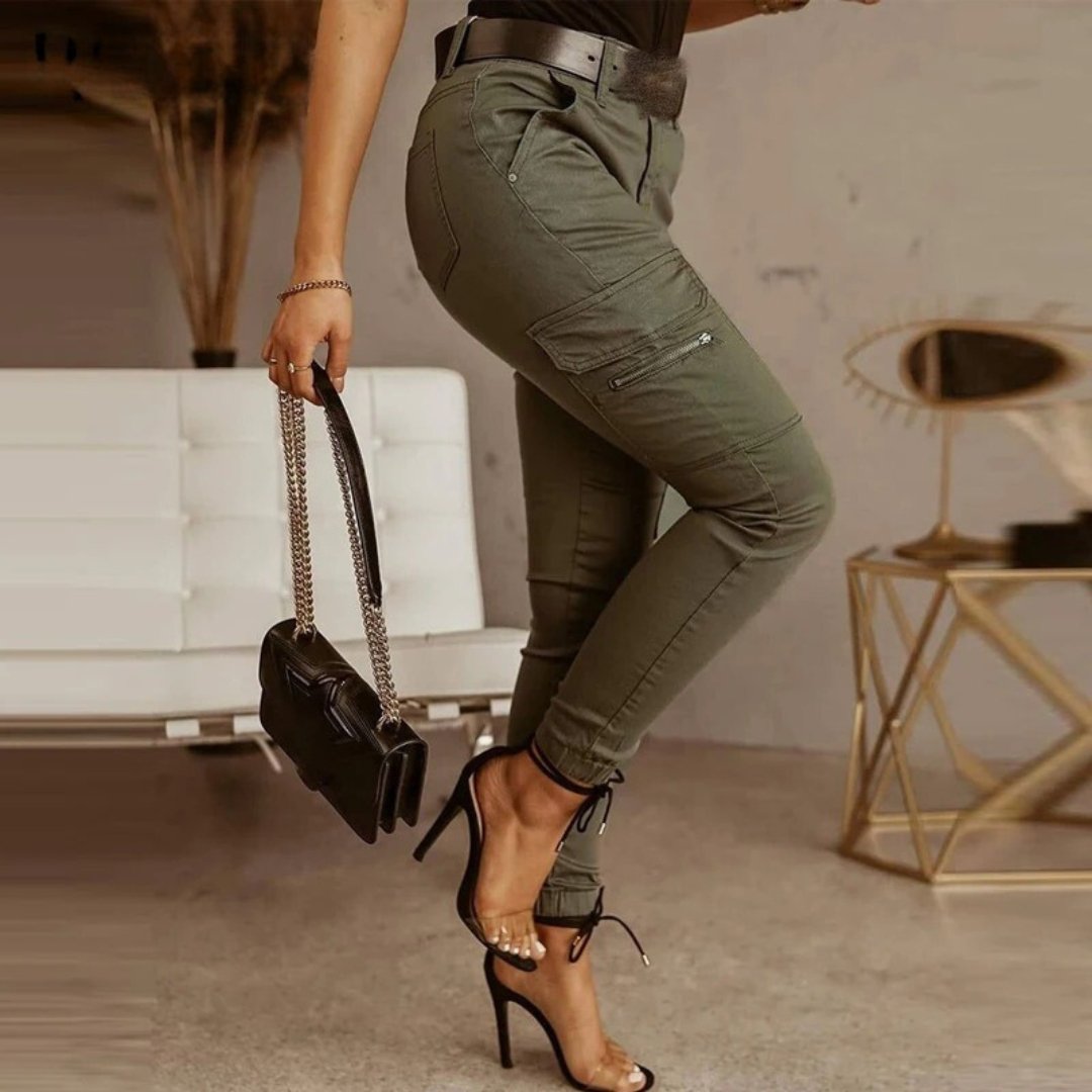 Jeans cargo tendance - Denim durable pour un style décontracté et chic moderne do