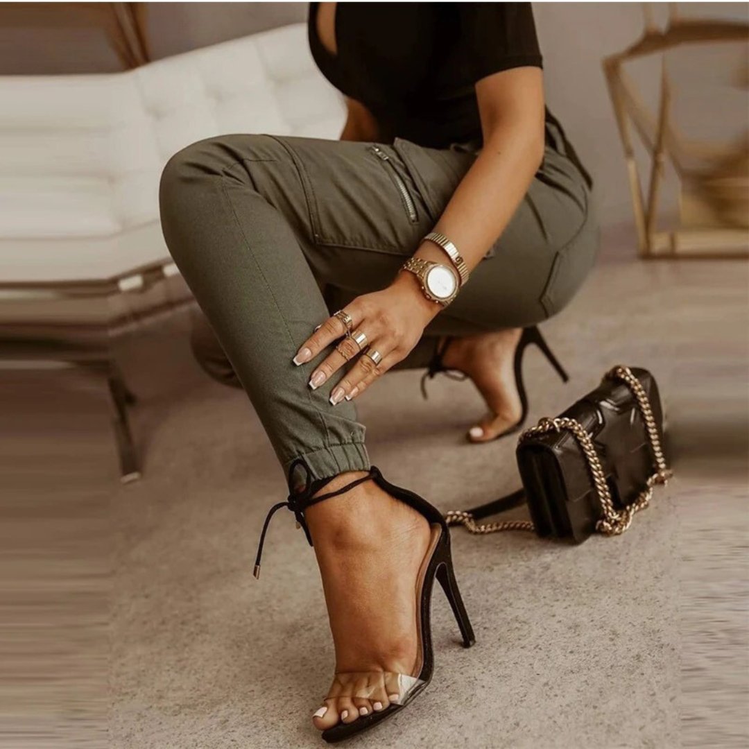 Jeans cargo tendance - Denim durable pour un style décontracté et chic moderne do