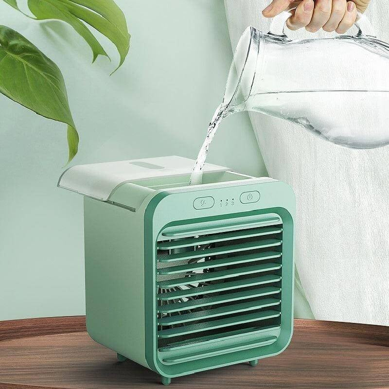 Mini Climatiseur Rechargeable à Eau - Rafraîchissement d'Air Portable travel