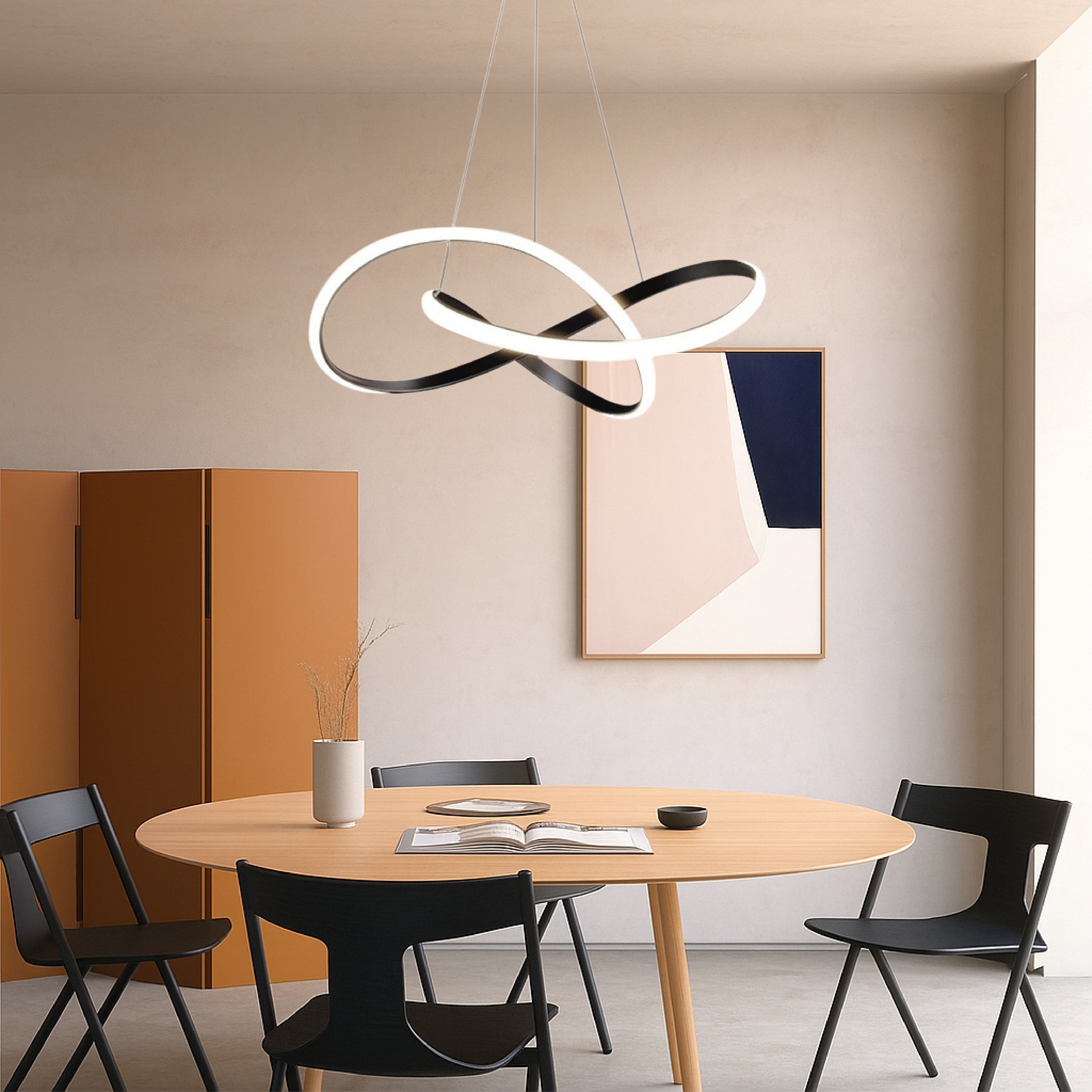 Lampada a sospensione moderna per sala da pranzo