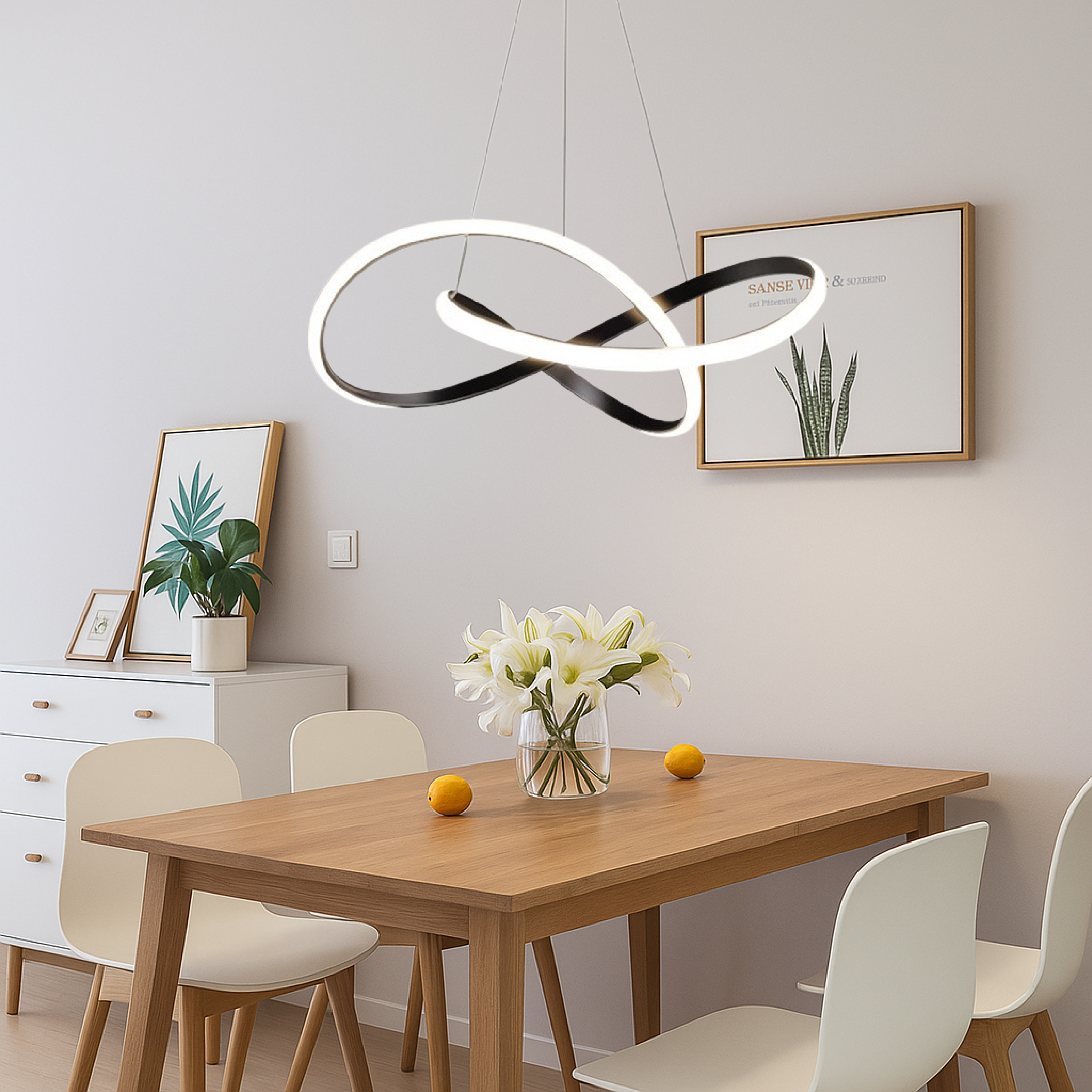 Lampada a sospensione moderna per sala da pranzo
