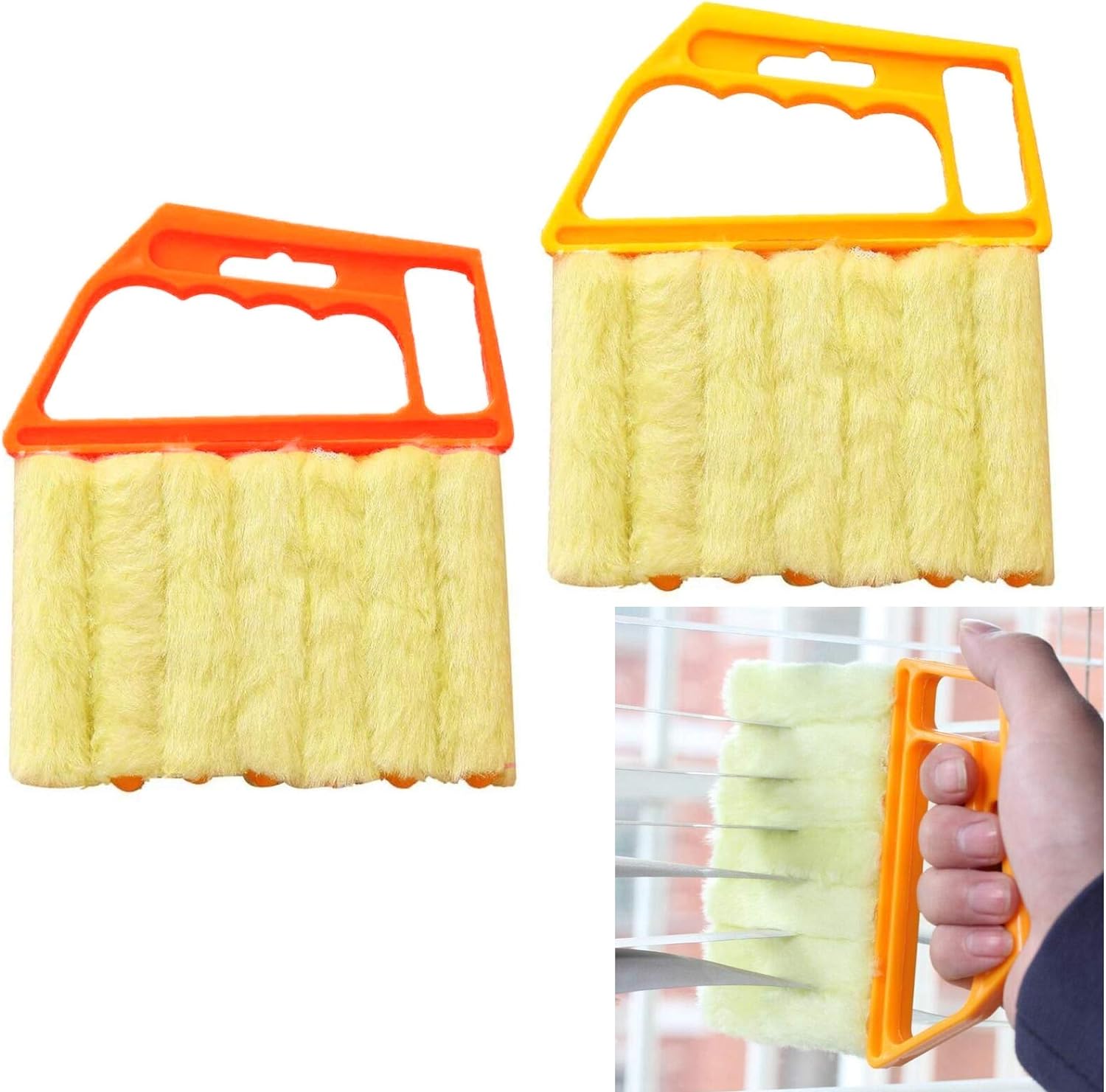Nettoyeur de poussière en microfibre lavable pour fenêtres - Nettoyage sans effort pour des fenêtres propres