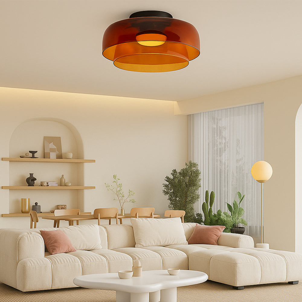 Lampada a sospensione nordica Bauhaus in vetro