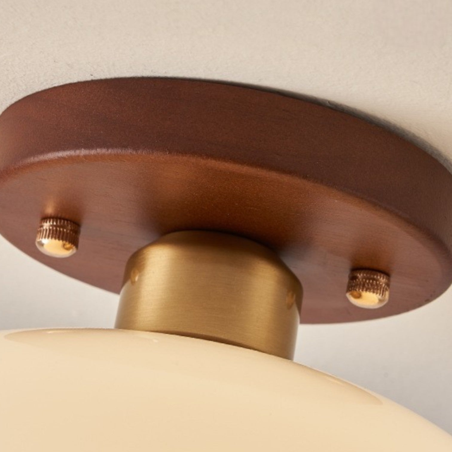 Plafoniera Bauhaus crema