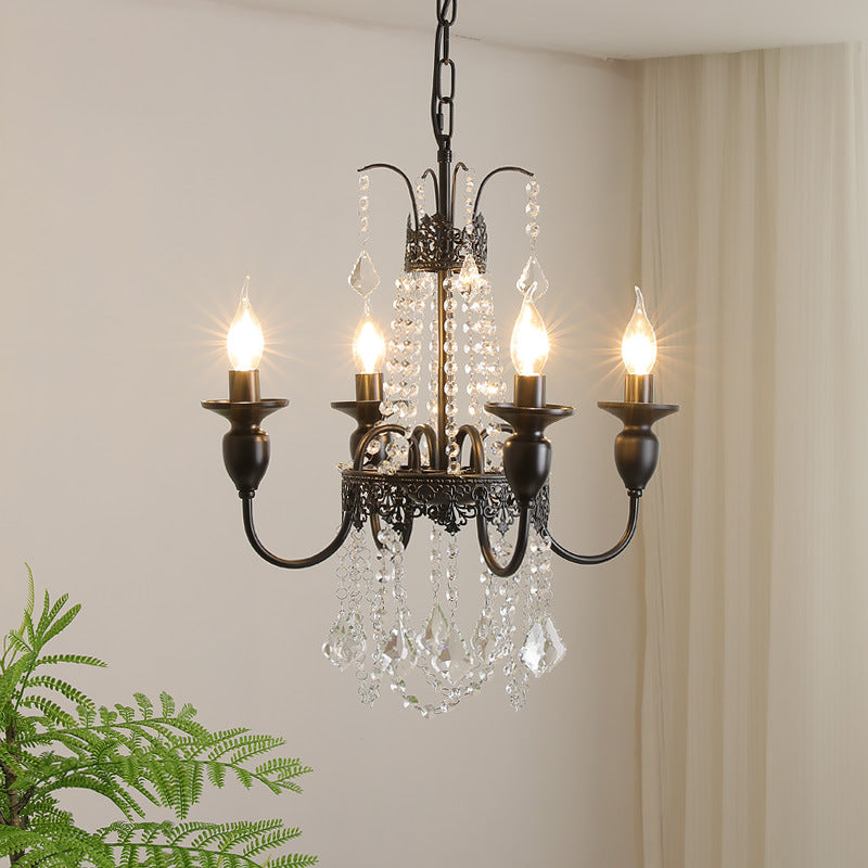 Lampadario da camera in cristallo