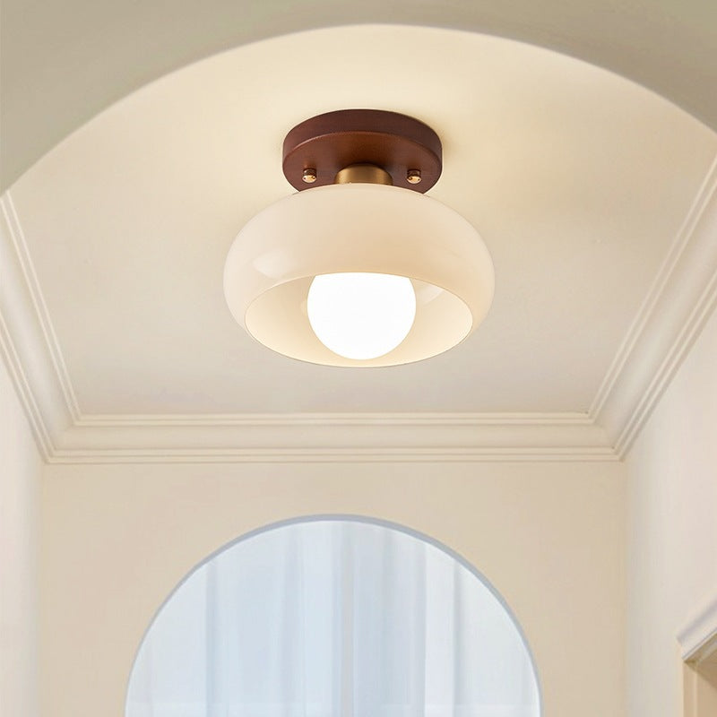 Plafoniera Bauhaus crema