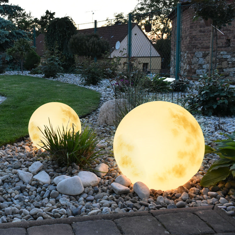 Lampada lunare a energia solare per il giardino