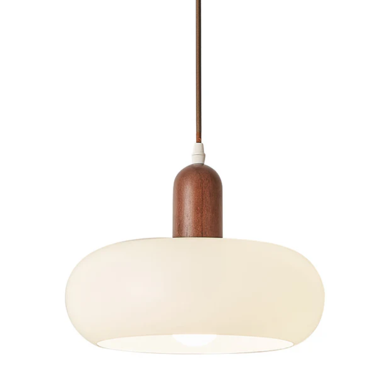 Lampada a sospensione crema nordica