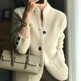 Pauline | La giacca in lana di cashmere spessa