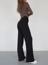 Pauline | Pantalone largo a vita alta