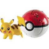Pokeball Pokemon Pop Action con Figurina per Bambini