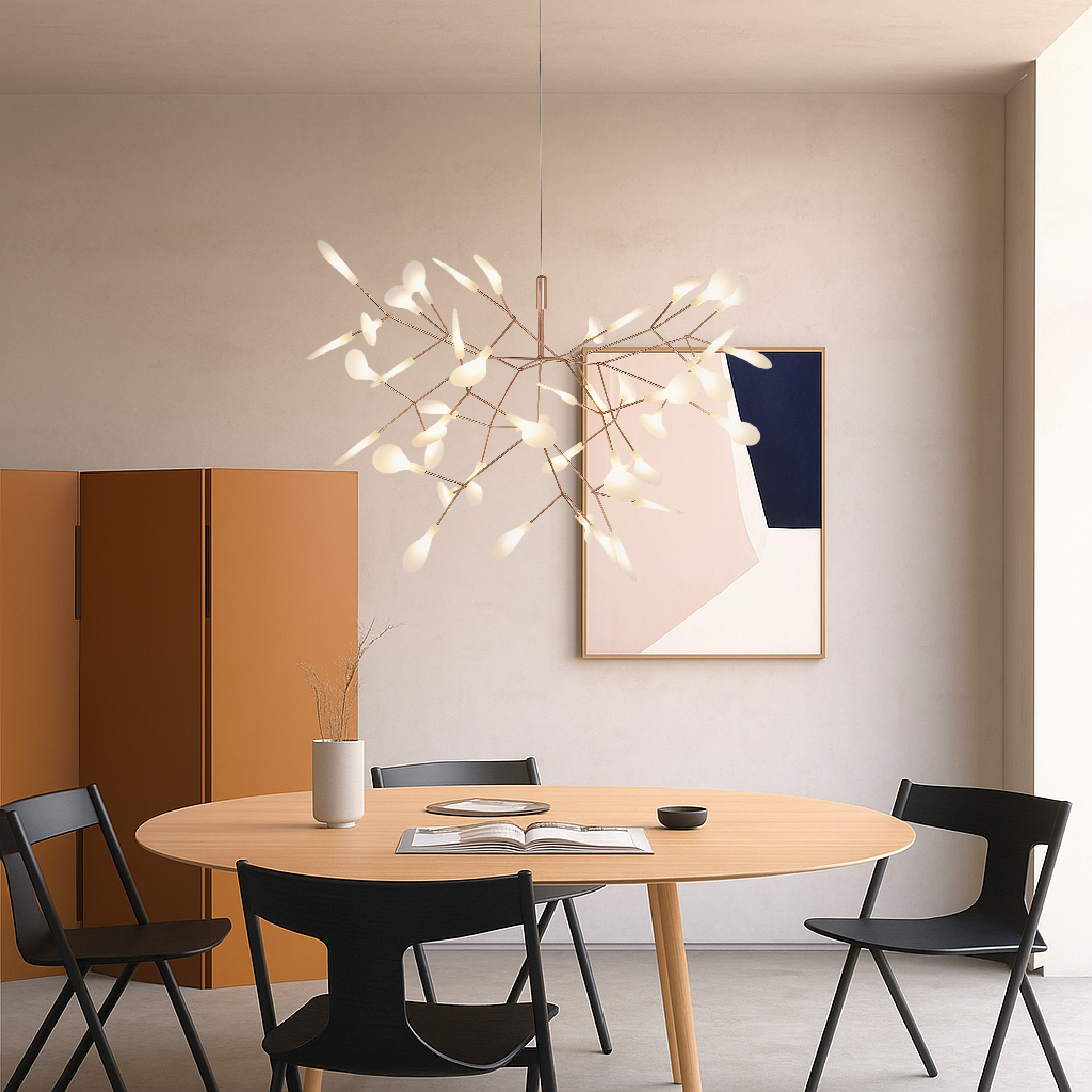 Ciondolo Firefly in oro rosa