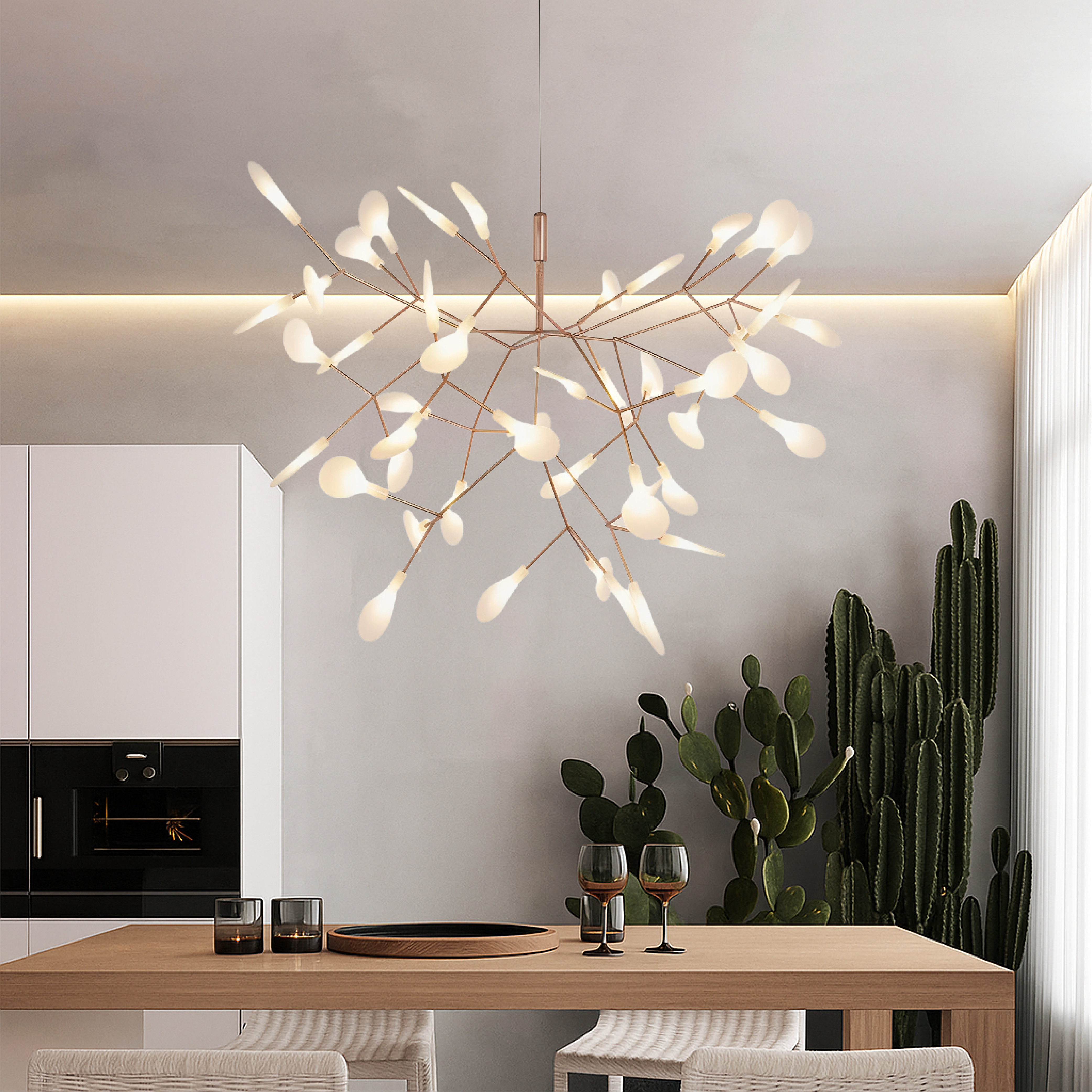 Ciondolo Firefly in oro rosa