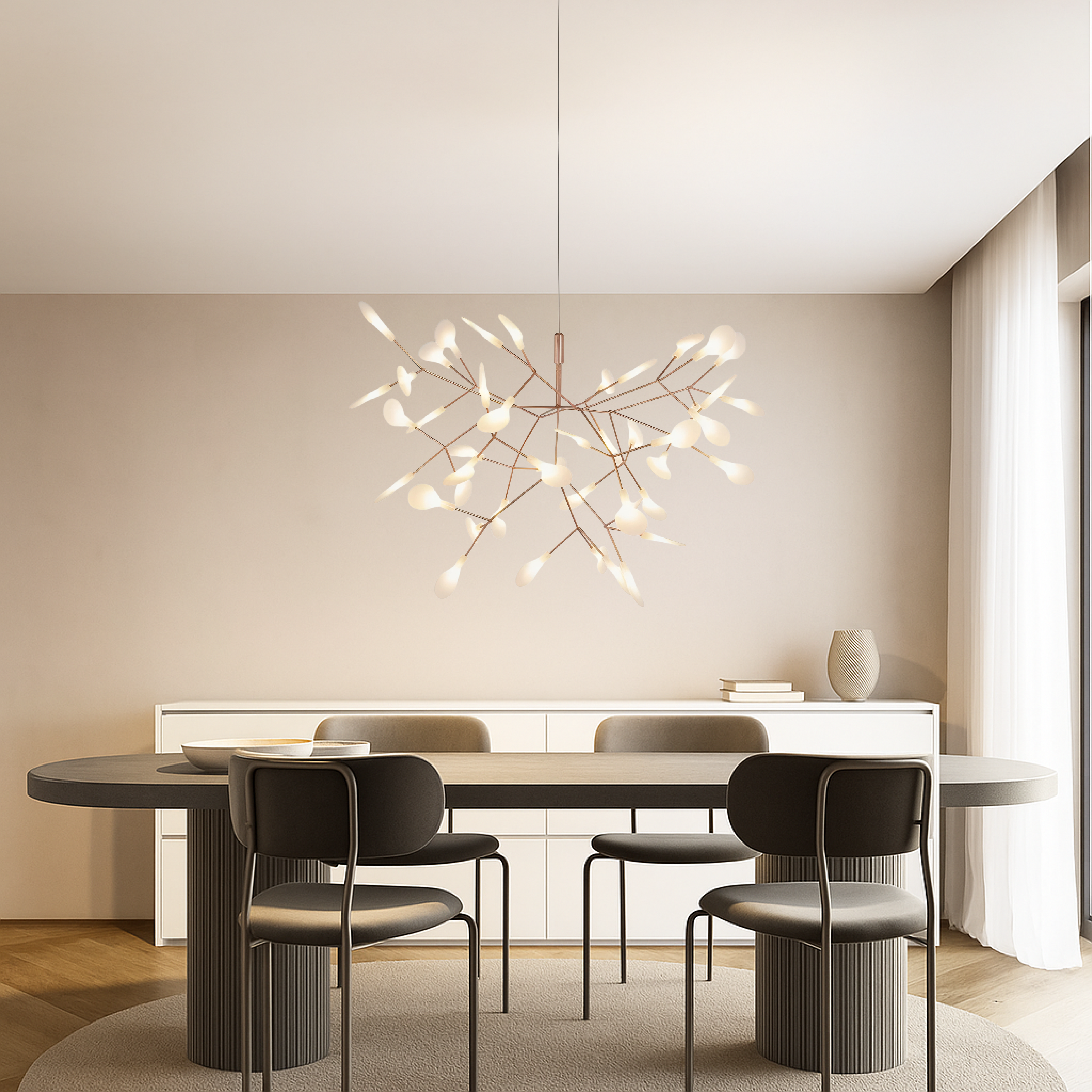 Ciondolo Firefly in oro rosa