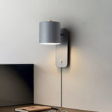 Lampada da parete a spina Cylinder