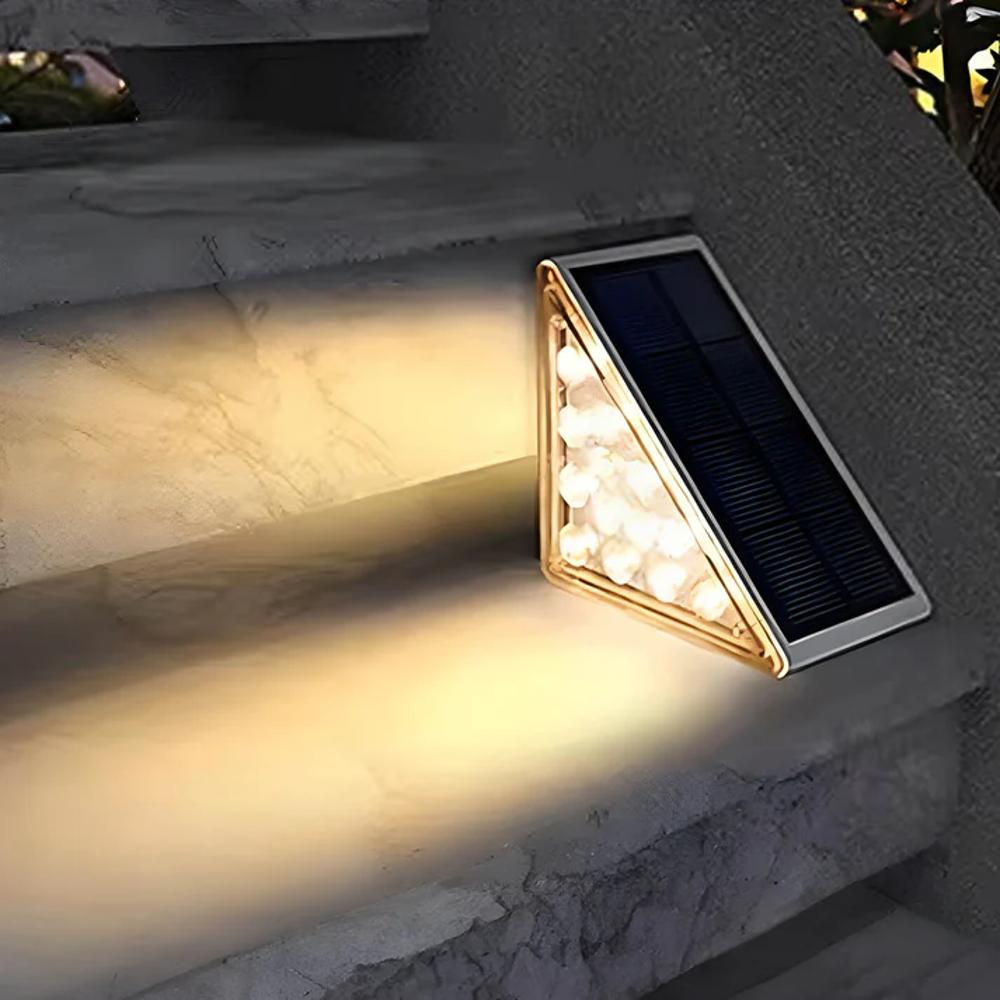 Lampade solari per scale esterne