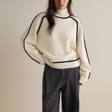 Sabine | Maglione a collo alto in morbido cashmere