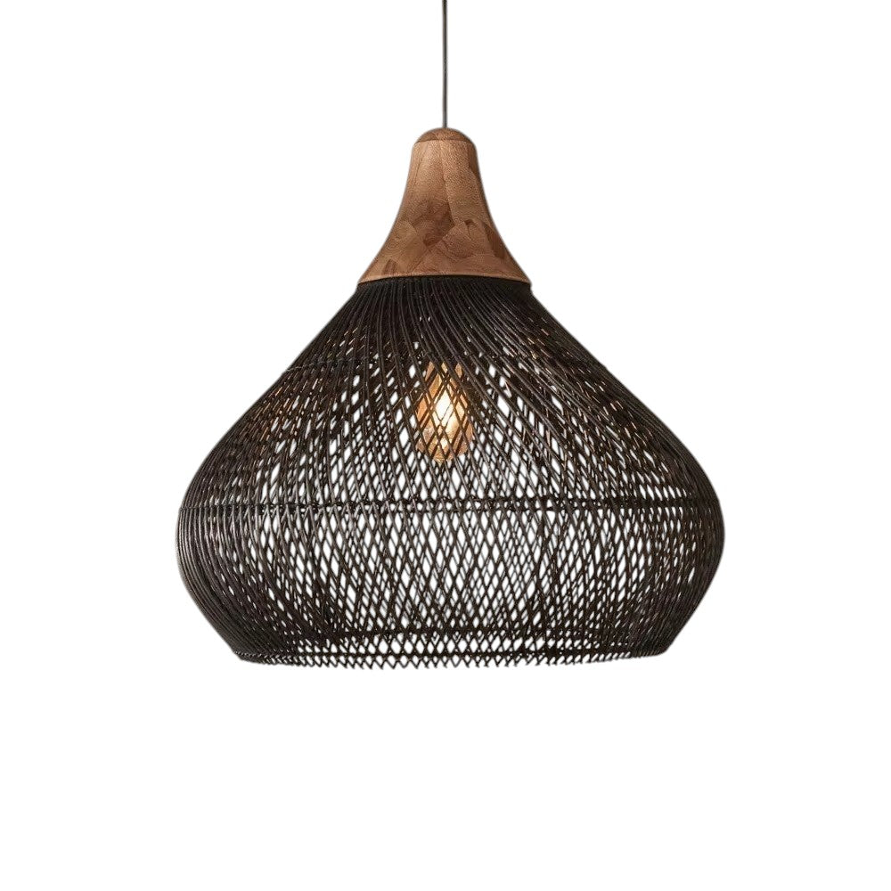 Lampada a sospensione dal design giapponese