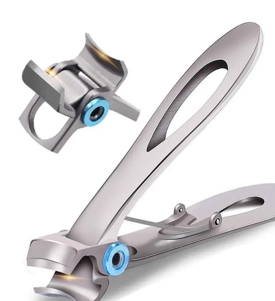 Coupe-Ongles Professionnel Argent pour Ongles Épais | Précision et Confort tr