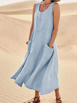 Seraphina | Vestito estivo casual senza maniche