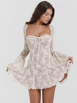 Sofia - Vestaglia colore crema