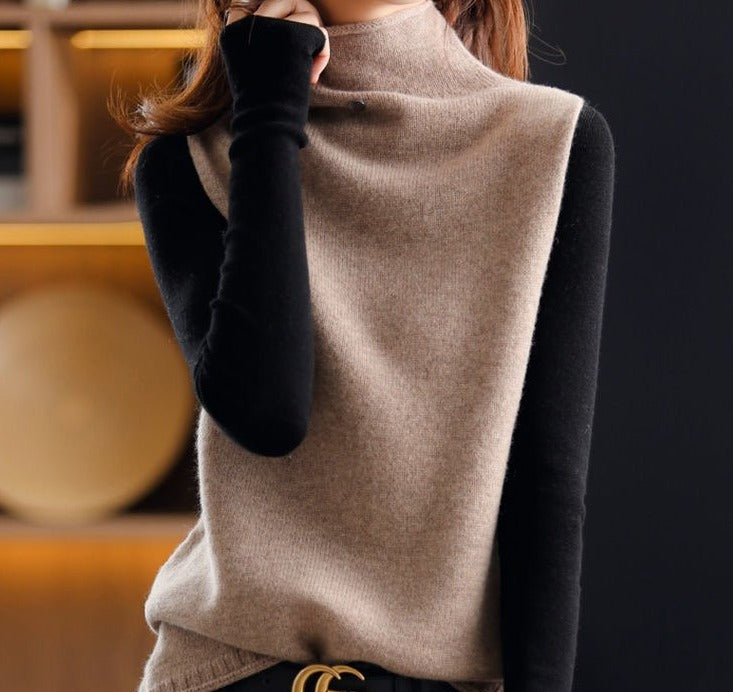 Pull à col roulé Sophia - Textile doux et confort luxueux pour une sensation agréable toute la journée