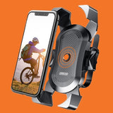 Supporto per telefono intelligente per manubrio di bici e moto