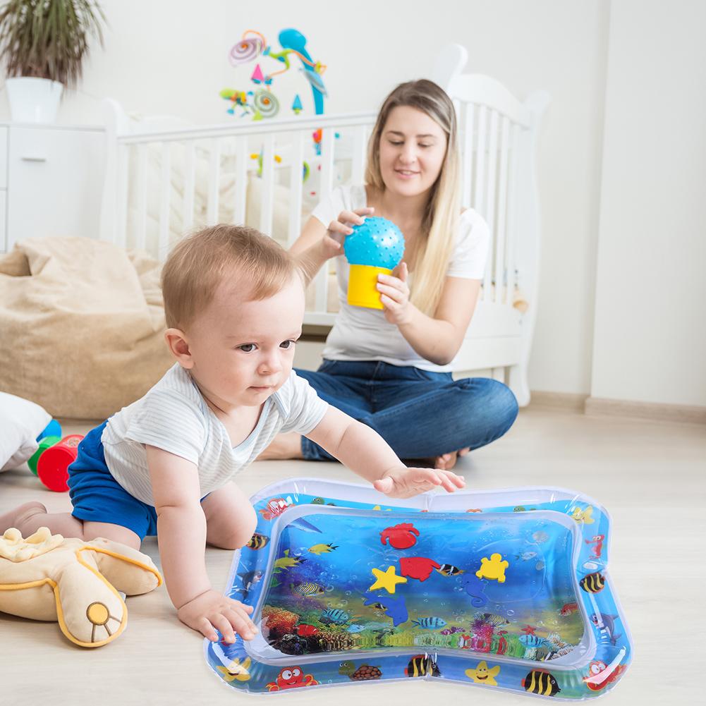 Tapis de jeu pour bébé en PVC de qualité | Stimule la coordination œil-main et la motricité fine
