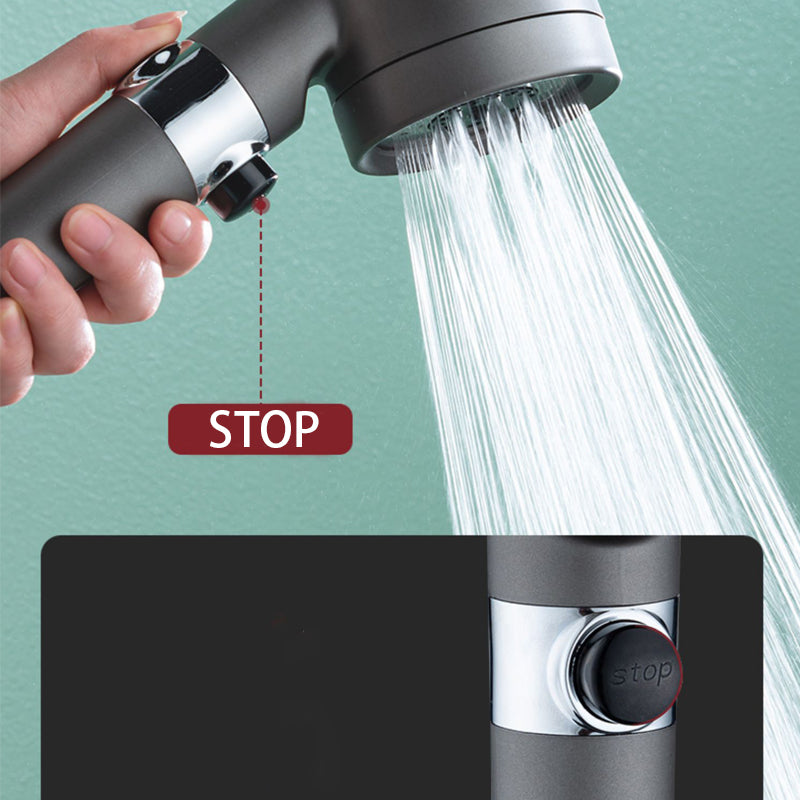 Tête de douche à massage avec fonction de massage intégrée travel bottle leak