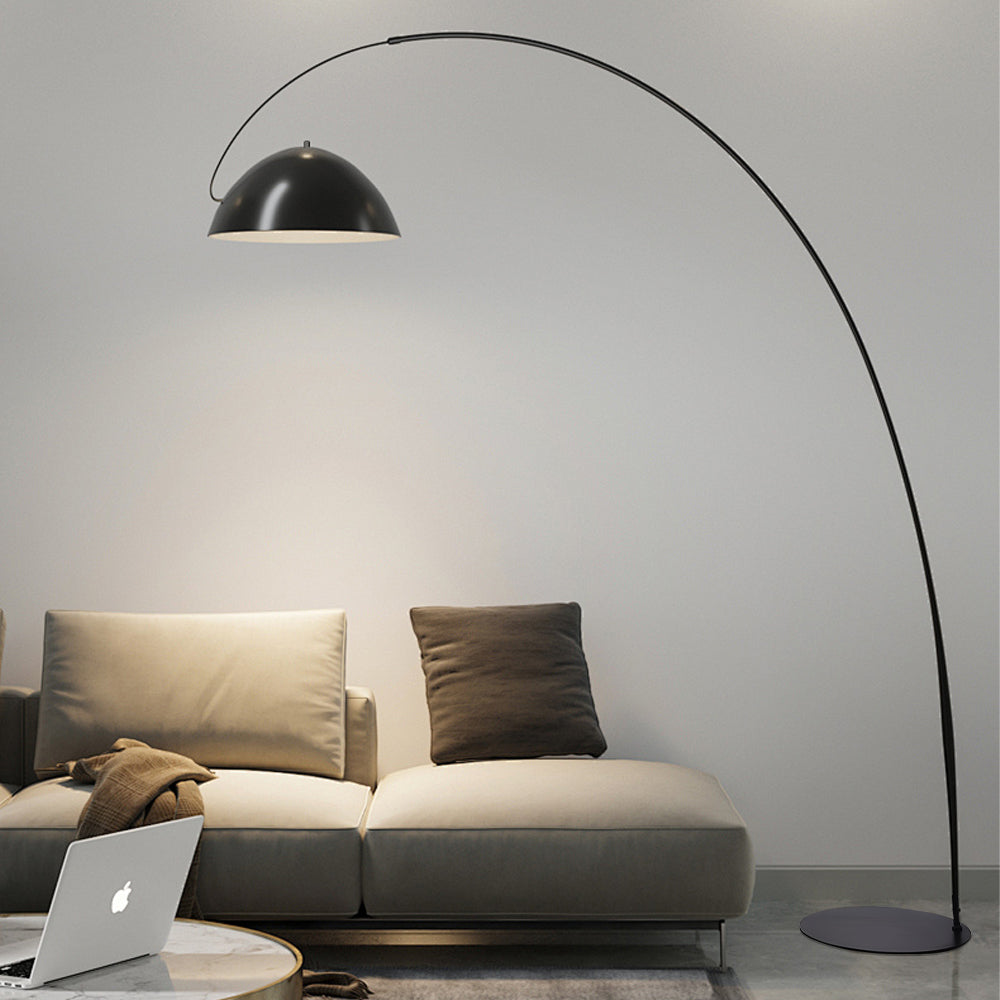 Lampada da terra nordica lunga