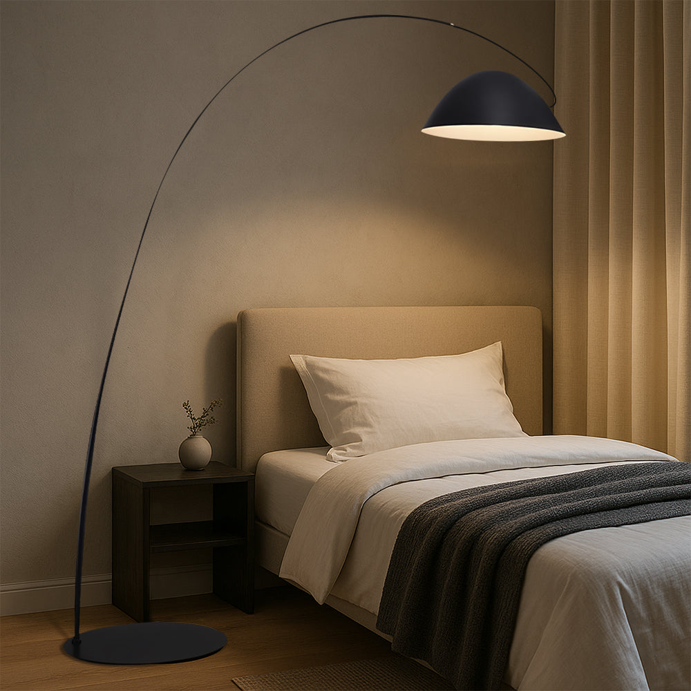 Lampada da terra nordica lunga