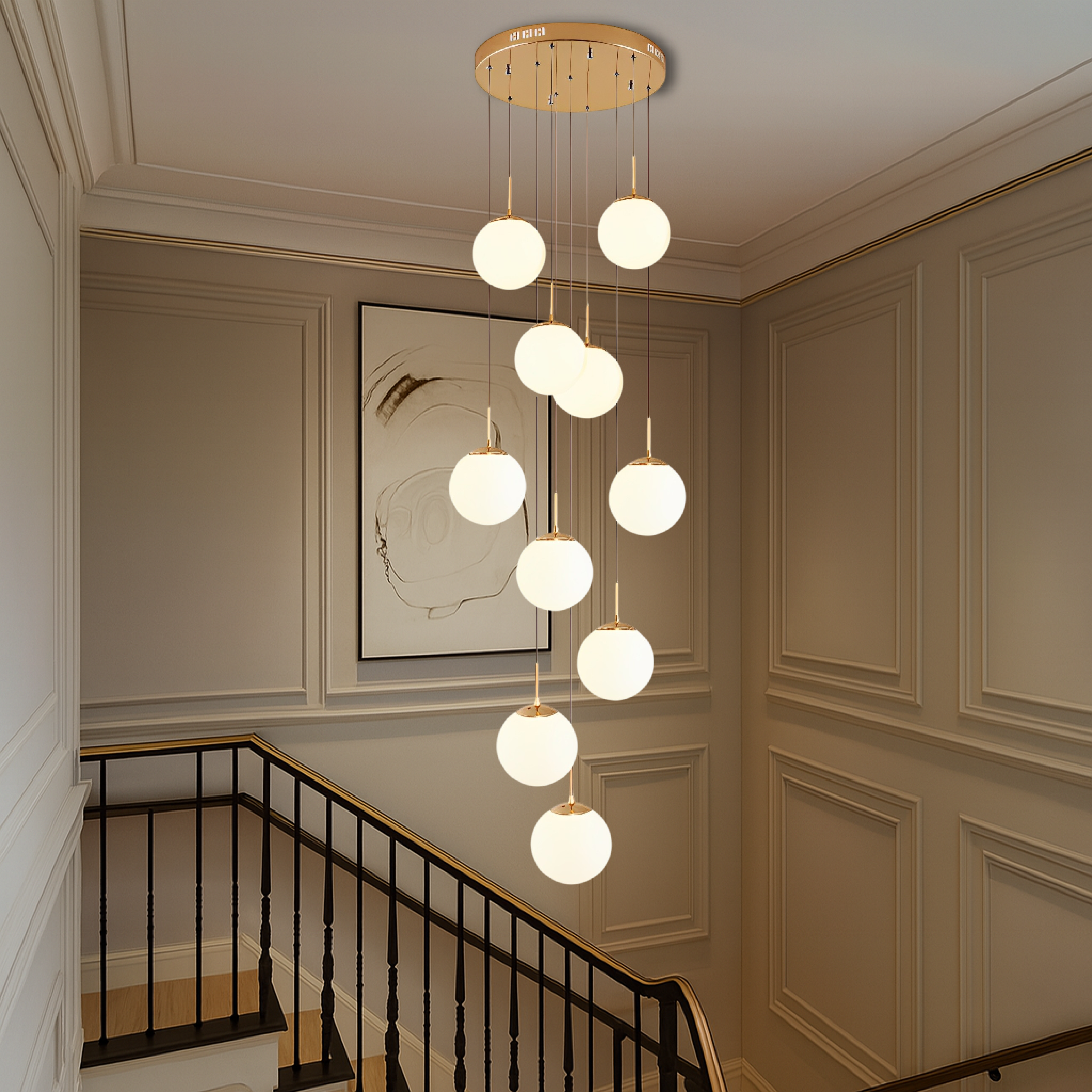 Lampadario a scala Nova Nordic
