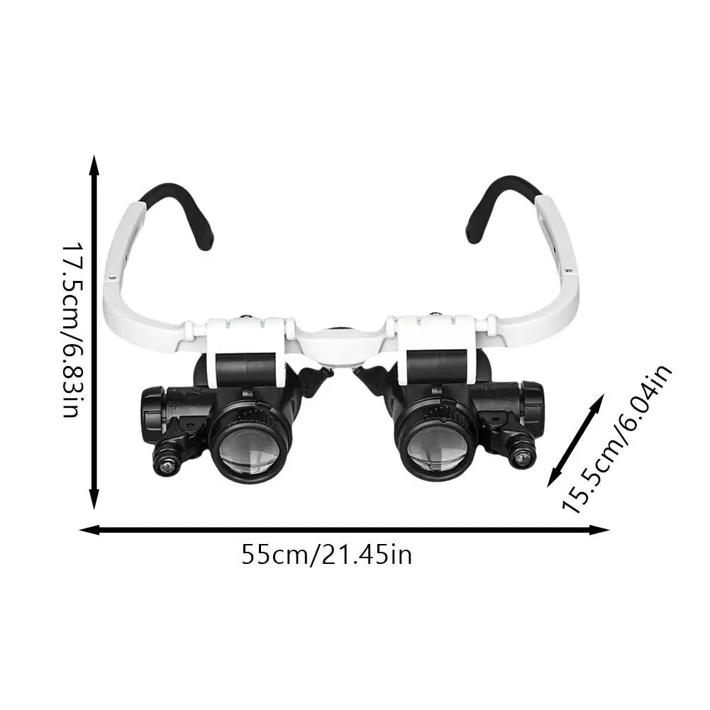 Loupe Led avec Grossissement - Kolibrin Loupe Lumineuse pour Travail de Précision