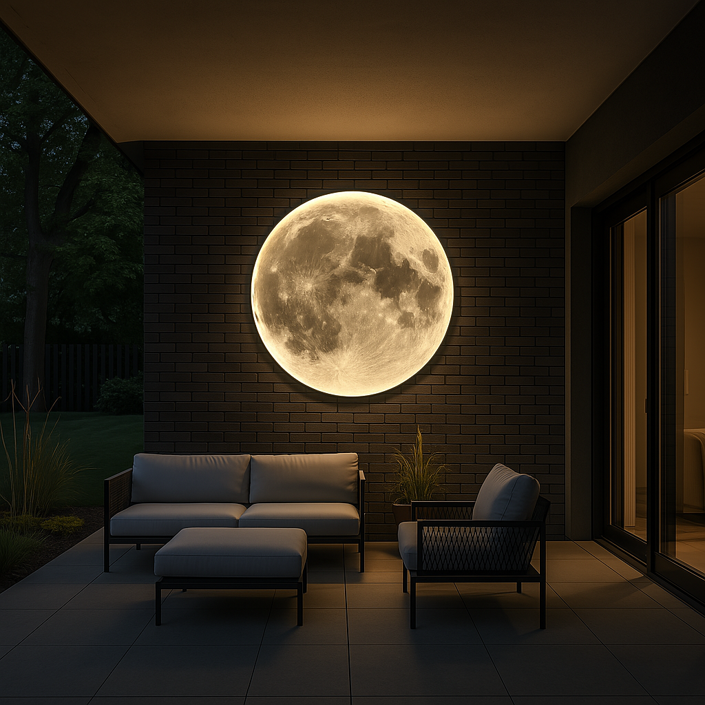 Lampada da parete Moon