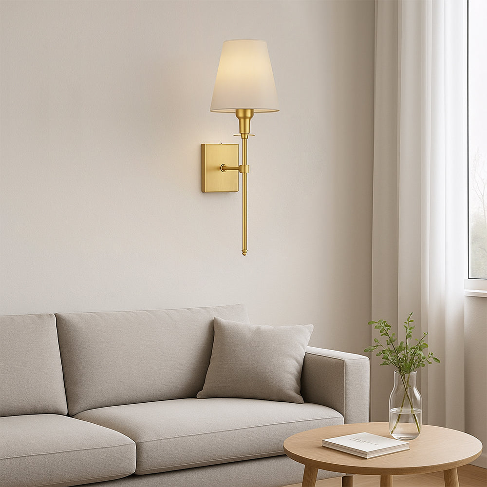 (Confezione da 2) Applique murale con filo